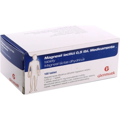  MAGNESII LACTICI 0,5 TBL. MEDICAMENTA POR 0,5G TBL NOB 