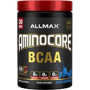 Allmax Nutrition AminoCore BCAA [315 грама] Синя малина
