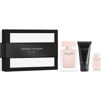 Narciso Rodriguez for Her Комплект (EDP 50ml + BL 50ml + EDP 7.5ml) за Жени