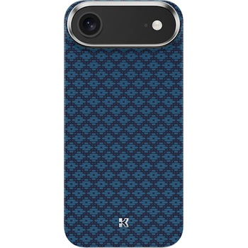 Benks Кевларен кейс с MagSafe за iPhone 17 Air - Benks ArmorGrid ArmorAir Magnetic Kevlar Metal Frame Case 600D (син)