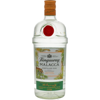 Gin Tanqueray Malacca 41,3% 1 l Le (čistá fľaša)