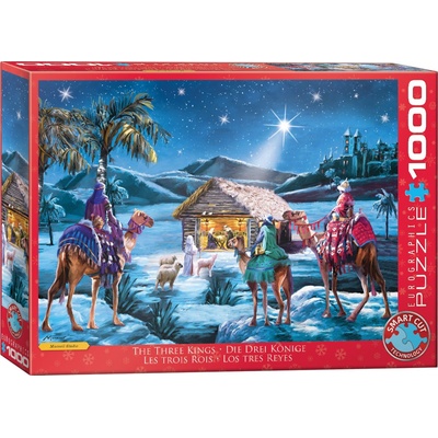 EUROGRAPHICS Пъзел Eurographics от 1000 части - Тримата царе (60006002)