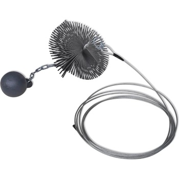 vidaXL Кръгла четка за почистване на комин, диаметър 15 см (141271)