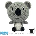 Wild Planet Ръчно плетена играчка, Коала 12см. Wild Planet (K8690)