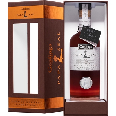 Goslings Papa Seal Single Barrel 41,5% 0,7 l (karton)