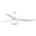 Faro Barcelona FARO 34363WT-11L - таванен вентилатор OUTWOOD L, 1x E27/15W/230V, бял, Ø150 см, WT, IP44 + ДУ (FA34363WT-11LA)