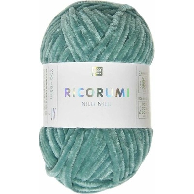 Rico Design Ženilková priadza Ricorumi Nilli Nilli odtieň 016 modrošedá - 1 ks