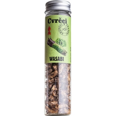 Sens Páliví křupaví a pražení cvrčci Wasabi 20 g