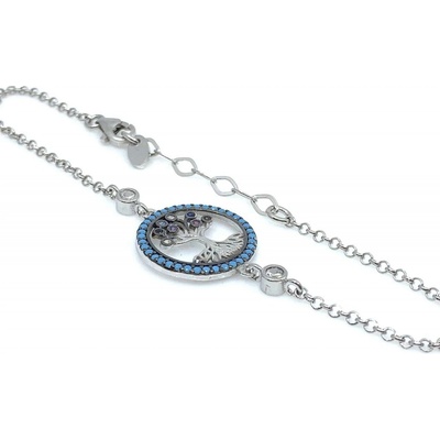 Jan Kos jewellery stříbrný náramek strom života 12118877