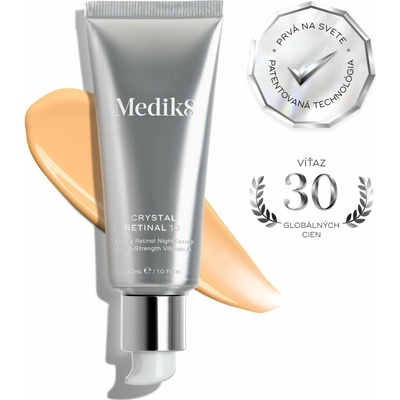 Medik8 Crystal Retinal 10 nočné sérum s vitamínom A 30 ml