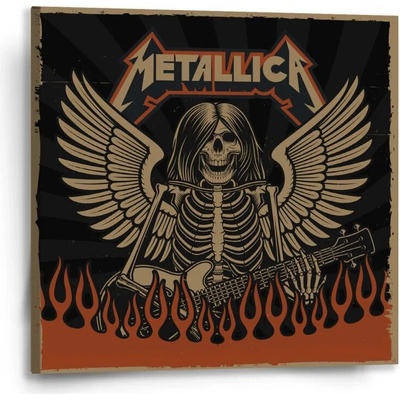 Sablio Obraz METALLICA Padlý anděl - 50x50 cm