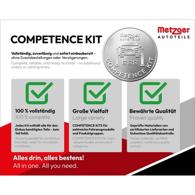 METZGER Tyč / vzpěra stabilizátoru COMPETENCE KIT GREENPARTS MTG 53088709