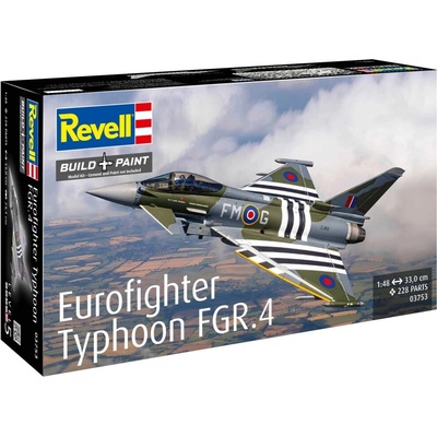 Revell Plastic ModelKit lietadlo 03753 Eurofighter Typhoon FGR.4 1:48