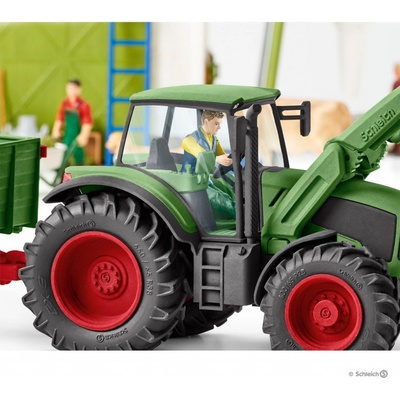 Schleich 42379 Traktor s přívěsem