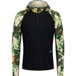 Mons Royale Мъжко мериносово термобельо Mons Royale Temple Merino Long Sleeve Hood Merino longsleeve - Bush Camo / Black (015-2333-0412)