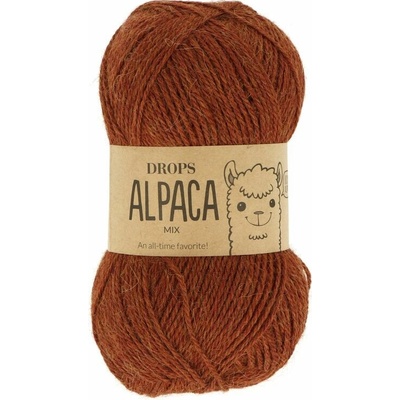 Drops Alpaca MIX 9025 škoricová