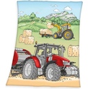 HERDING Fleece deka Traktor
