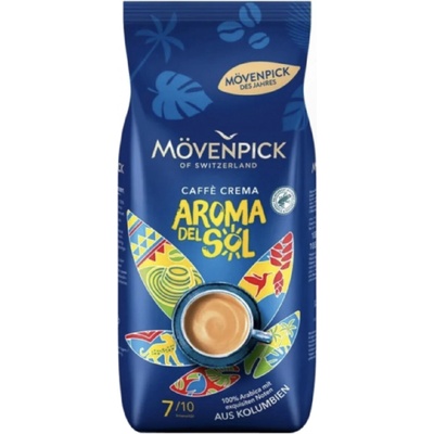 Mövenpick Caffé Crema Aroma del Sol káva 1 kg