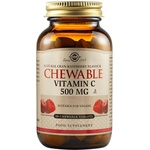 Solgar Vitamin C 500mg Chewable [90 Дъвчащи таблетки] Малина