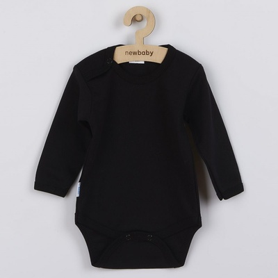 New Baby Body dlhý rukáv čierne