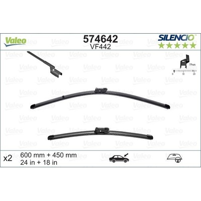 Valeo Silencio X-TRM 600+450 mm VA 574642