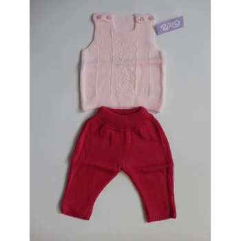 Image 1 of ИНО СТИЛ Плетен комплект в розово и циклама, 56-62