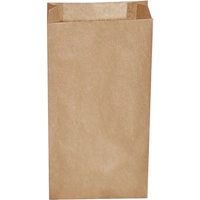 Sáčok desiatový 14+7x29 cm hnedý (1,5kg), 500ks