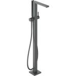 Hansgrohe Tecturis E - Смесител за вана за вграждане в пода, матиран черен хром 73445340 (73445340)