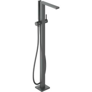 Hansgrohe Tecturis E - Смесител за вана за вграждане в пода, матиран черен хром 73445340 (73445340)