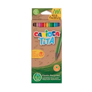 CARIOCA Цветни моливи Tita 12 цвята