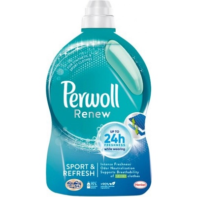 Perwoll Renew Refresh & Sport gél 2,97 l 54 PD