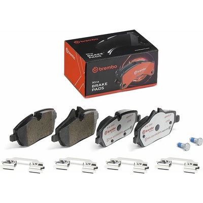 Sada brzdových platničiek kotúčovej brzdy BREMBO XTRA LINE P 06 034X