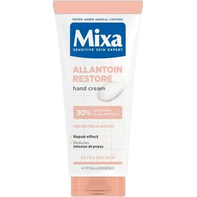 Mixa Allantoin Restore Hand Cream регенериращ крем за ръце 100 ml унисекс