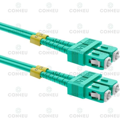 Conneu Оптична пач корда SC-SC Мулти мод 50/125 ОМ3 дуплекс, 1м (CNFJ-SCSCOM3DAQ3mm-1)