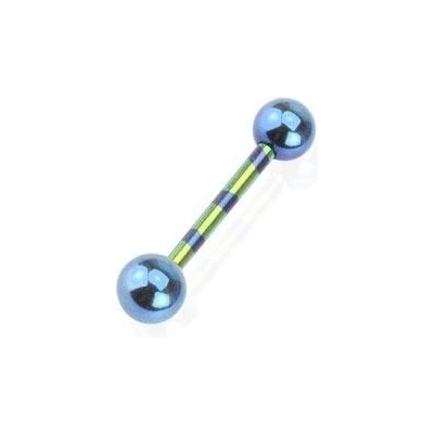 Piercing jazyka 11-BLUE