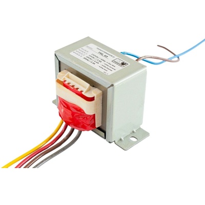 Transformátor 50VA/80VA 230VAC, 3 výstupy 16V/18V/20V AC - 50VA