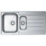 Alveus 1082440 - Кухненска мивка LINE 98x50 cm неръждаема стомана/сатен (AV0032) Мивка за вграждане