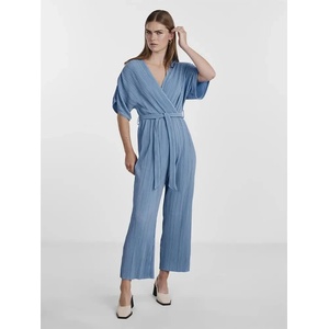 YAS Гащеризон Yas Olinda 3/4 sleeve jumpsuit - Blue (Ashleigh Blue)