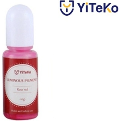YiTeKo Svítící pigment do pryskyřice 06 červená 10 ml – Hledejceny.cz