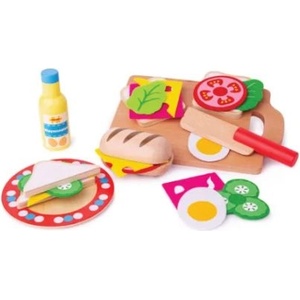 Bigjigs Toys Сет за правене на сандвичи - Bigjigs (BJ436)