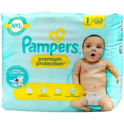 Pampers Premium Care 1 24 ks
