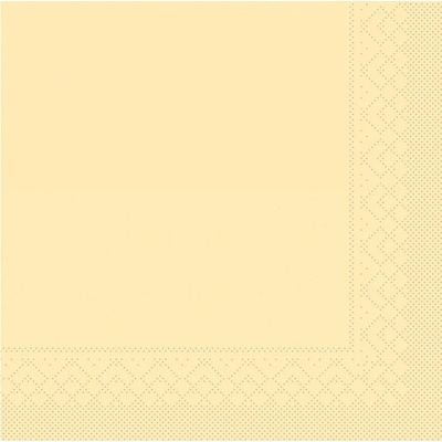 Mank 87749 obrúsky Tissue Dinner BASIC krémová 100ks 40x40cm