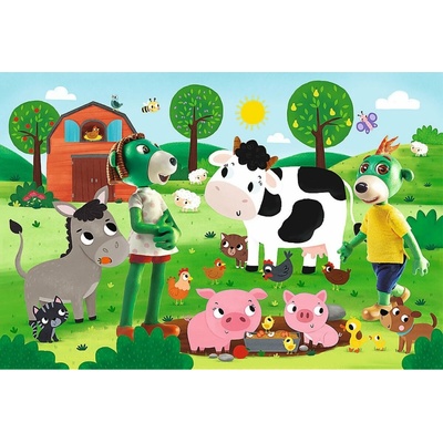 Trefl Treflíci na farmě MAXI 24 dílků