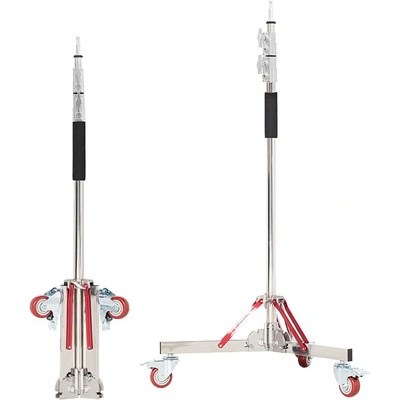 E-Reise Тежкотоварен статив за осветление с колела - регулируем до 3.2 м