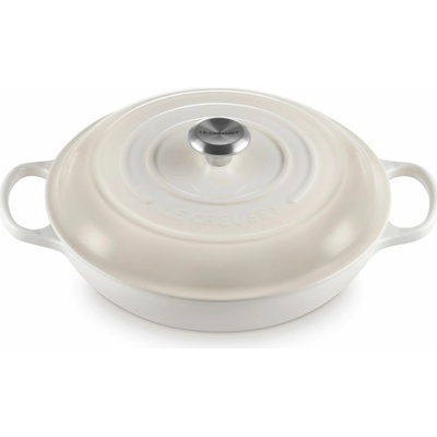 Le Creuset Kastról SIGNATURE 30 cm 3,5 l MERINGUE liatina