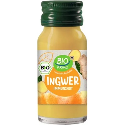 BIO PRIMO Organic Ginger Immunity Shot - 60 мл