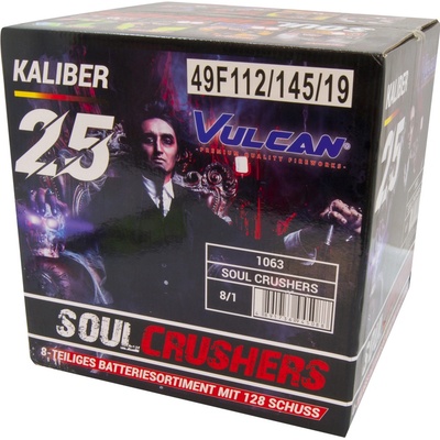 Tarra Pyrotechnik kompakt 8x 16 ran 25 mm Soul Crushers