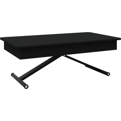 IVM BG Разтегателна маса Мохито с повдигащ механизъм - черен мат