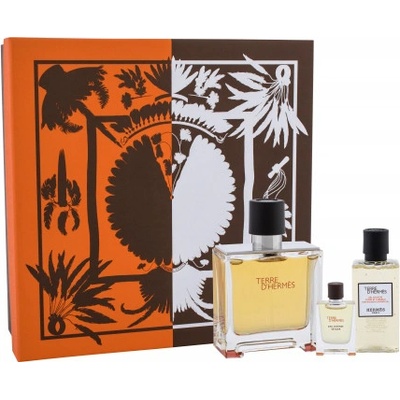 Hermes Terre d´Hermès EDP 75 ml + sprchový gél 40 ml + EDP 5 ml darčeková sada