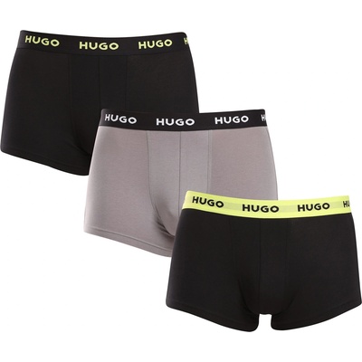 HUGO Комплект три - мъжки боксерки HUGO многоцветни HUGO | Mnogotsveten | МЪЖЕ | XXL